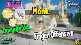Ragnarok Origin Monk ไกด์แนวทางการเล่นม้องสายปาบอลยังไงให้แรงครบจบในคลิปนี้(Finger Offensive Build)