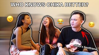 (ENG SUBBED) SIAPA YANG LEBIH TAU CHIKA?! //WHO KNOWS CHIKA BETTER? GIRLFRIEND VS BEST FRIEND!!