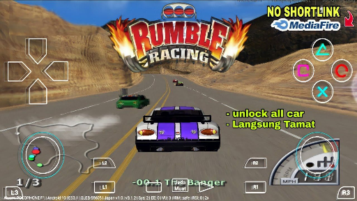 game psp rumble racing