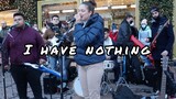 [Allie Sherlock] Hát "I have nothing - Whitney Houston" trên phố