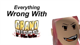 Everything Wrong With Grand Piece Online (My take)