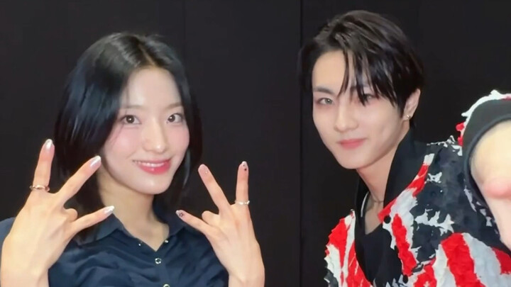 ENHYPEN’s Yang Jeongwon x Fromis_9’s Lee Saerom Bring the Heat Back with a Dance Challenge!