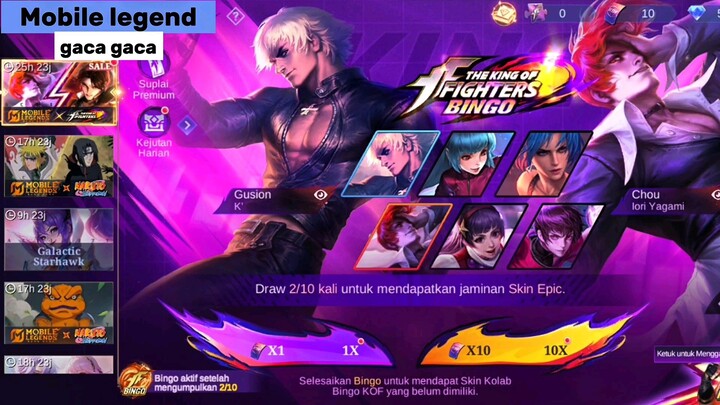 gaca gaca lagi di mobiligind bing bing, gaca di event kof😎🤚