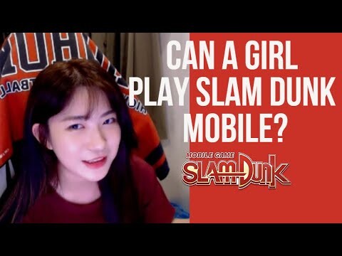 SLAM DUNK MOBILE - A GIRL DOMINATING THE GAME USING ADVANCED SAKURAGI!
