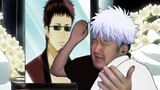 Gintoki is in great pain after the repeated death of MADAO