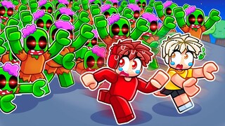 Surviving 7,391,971 Zombies in Roblox!