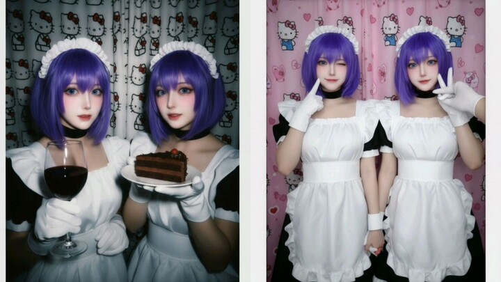 Kaede x Suzu Cosplay 💜💜