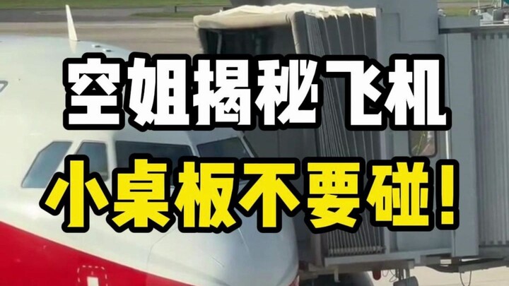Tiếp viên hàng không tiết lộ: Đừng bao giờ chạm vào bàn gấp trên máy bay!