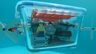 Operasi ahli: Cara membuat kapal selam dari mainan LEGO | Karya kerajinan tangan yang indah