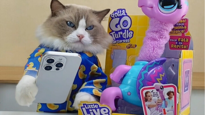 A brand-new toy, it's just a bit...