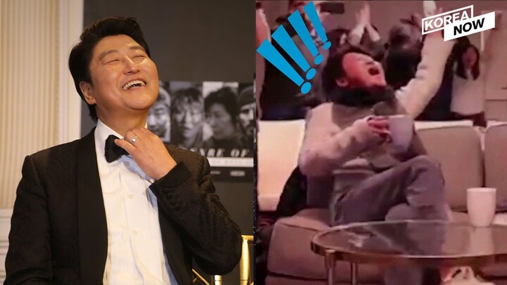 After “Parasite” takes home 6 Oscar nominations, actor Song Kang-ho reaction video goes viral