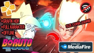 Game Boruto Naruto Next Generations Terbaru & Terbaik PPSSPP Ukuran Kecil Di ANDROID || SIZE KECIL