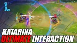Katarina Ultimate Interaction | Wild Rift