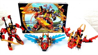 Đập hộp bộ lego cơn lôc ninjago siêu to khổng lồ