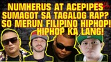 MGA RAPPER SUMAGOT SA TAGALOG RAP - MERUNG FILIPINO HIPHOP