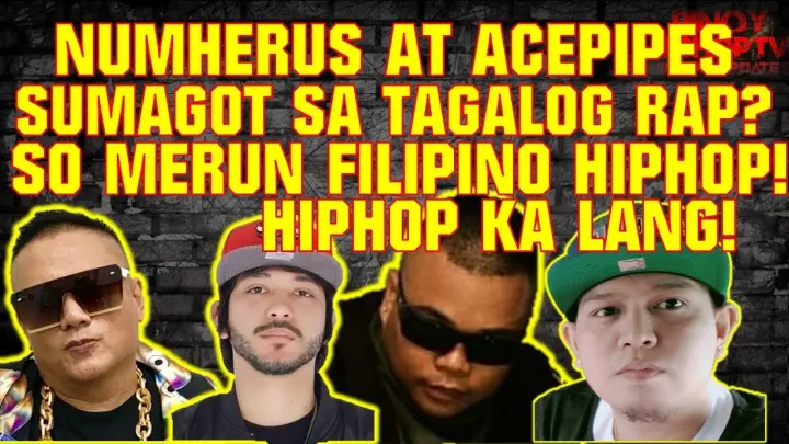 MGA RAPPER SUMAGOT SA TAGALOG RAP - MERUNG FILIPINO HIPHOP