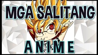 MGA SALITANG PANG-ANIME