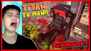 TIDAK !! TITAN TV MAN KALAH DAN MENINGGOY !! Feat @sapipurba  Roblox