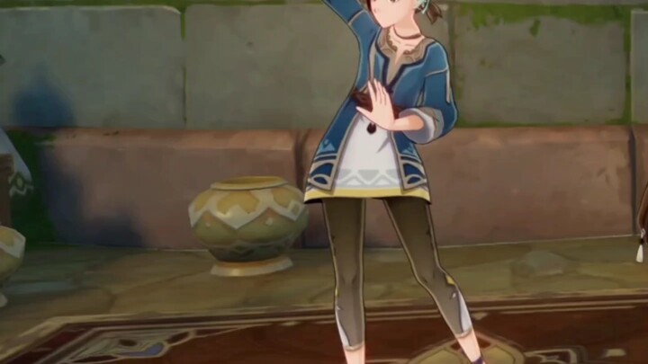 Wendy cheated on the leeks! Zhongli actually looked at the girl's private parts! After all, he is no