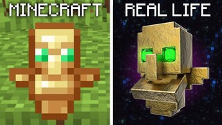 minecraft vs real life