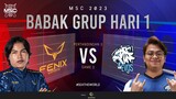 [ID] MSC Group Stage Day 1 | FENIX ESPORTS VS EVOS LEGENDS | Game 3