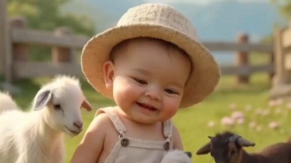baby and animals 🍼