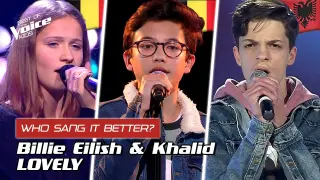 Who sang Billie Eilish' "Lovely" better? | The Voice Kids