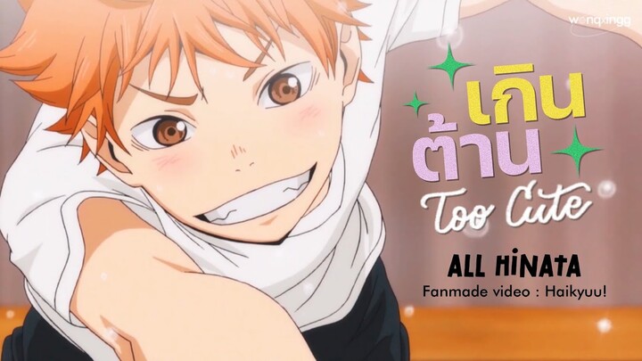 ✦ OPV : Haikyuu! ✦ เกินต้าน (too cute) ┇ #allhinata