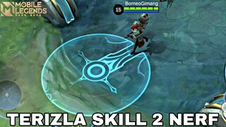 Jarak Lompat Skill 2 Terizla Berkurang‼️ | Update Patch Note 1.6.98