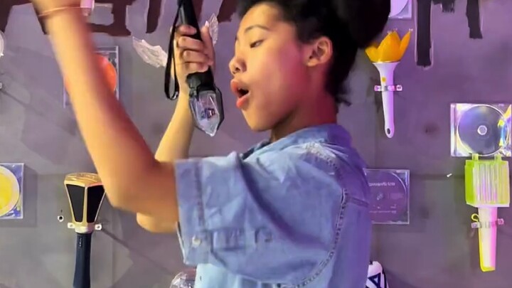 The elementary school student covered the G-IDLE "My Bag" version with wrong hand gestures, but I li