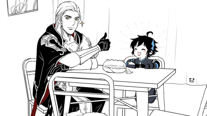 [Jianwang 3] Ming and Tang handwriting - how to let the baby do housework