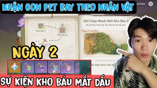 Cách Chơi Sự kiện Kho báu Mất dấu genshin impact | Ghi chép manh mối Bị mất dấu ngày 2