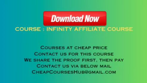 Infinity Affiliate Course