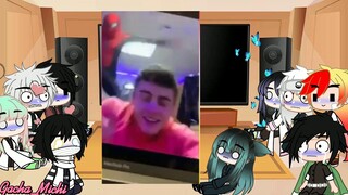 Hashiras React to oh no meme tiktok compilation💦 (original✨✨)