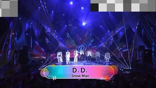SNOW MAN CLOSING STAGE AT ONGAKUNOHI