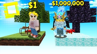 ถ้าเกิด!! บ้านเบสวอ $1 เหรียญ VS บ้านเบสวอ $1,000,000 เหรียญ - BlockManGo