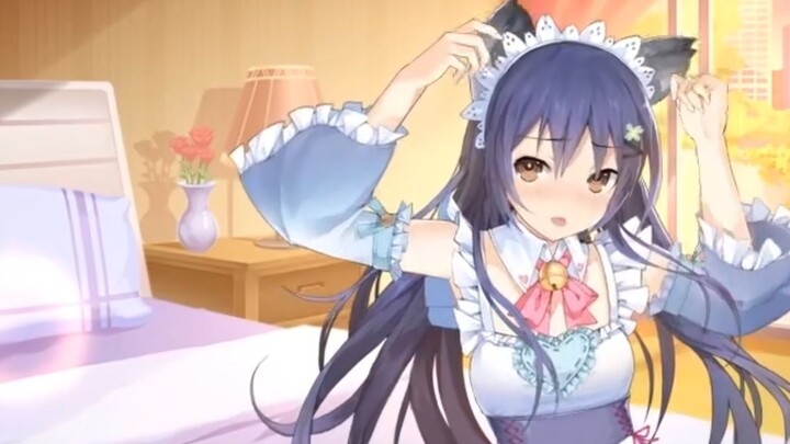 How long can you hold on when the boy you've had a crush on puts on a maid outfit?