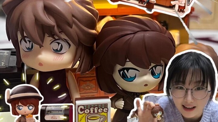 Selamat datang di Kedai Kopi Ai-chan 💜 Unboxing Sudut Petualangan Kopi Detective Conan