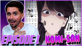 "ACTUALLY REALLY GOOD" Komi Can't Communicate Episode 1 Reaction!