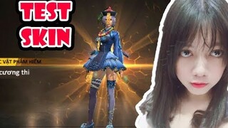 Noob Cá Mòi TV Test Thử Skin Tiểu Cương Thi || Garena Free Fire