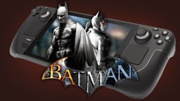Batman Arkham, gameplay STEAMdeck 🔥🎮
