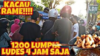 LUMPIA PALING RAMAI║1200 lumpia ludes dalam waktu 4 jam