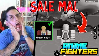 😭 INTENTO CONSEGUIR EL SECRETO *KING OF MAGES* EN ANIME FIGHTERS ROBLOX *UPDATE 14* ACTUALIZACION