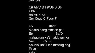 TUWING UMUULAN AT KAPILING KA-ERASERHEADS(CHORDS AND LYRICS)