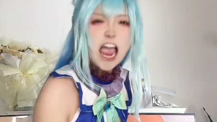 【Knowing More King】20250608 Knowing More King cosplaying Aqua Beat It Slice