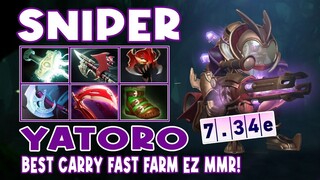 Sniper Yatoro Highlights BEST CARRY FAST FARM EZ MMR - Dota 2 Highlights - Daily Dota 2 TV