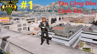 GTA 5 Sát Thủ Mặt Khỉ #1 Tấn Công Phá Banh '' Đồn Cảnh Sát '' Lấy Số Và Cái Kết Thốn ...