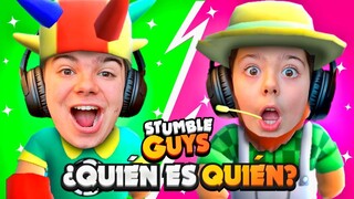 ¿QUIÉN ES QUIÉN? - Minijuego STUMBLE GUYS