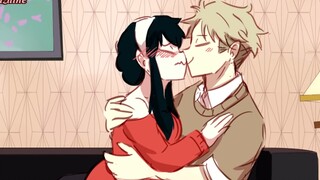 当黄昏和约尔亲亲  间谍过家家 同人漫画2 spy family 2