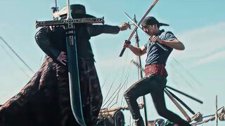 Zoro VS Mihawk One Piece